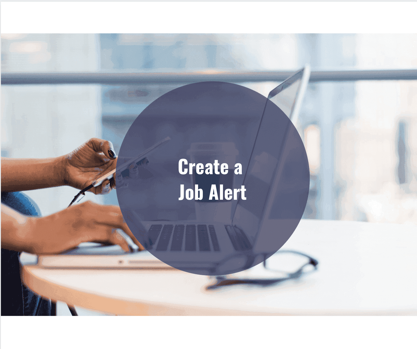 Create a job alert