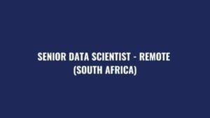 DATA SCIENCE AND DATA ENGINEER JOB OPPORTUNITY