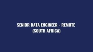 DATA SCIENCE AND DATA ENGINEER JOB OPPORTUNITY
